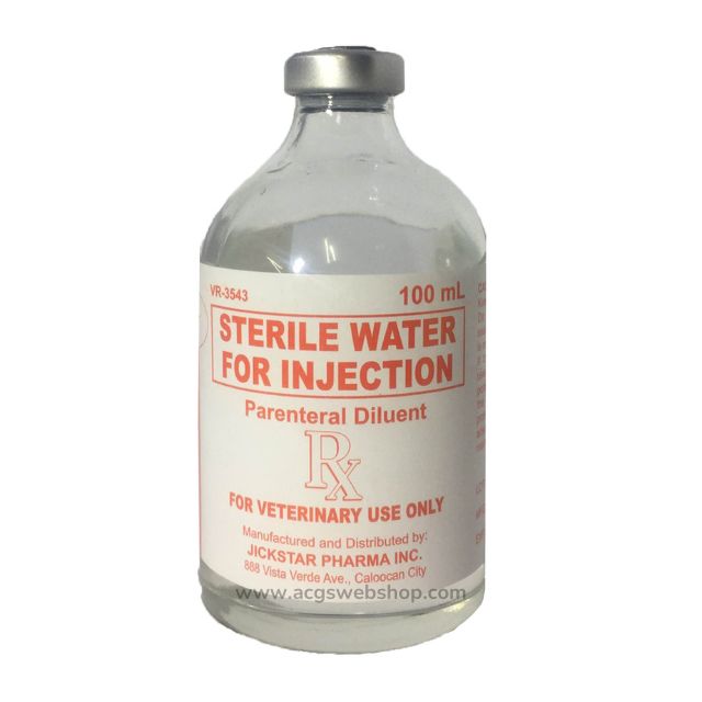 Deionized water 100 ml